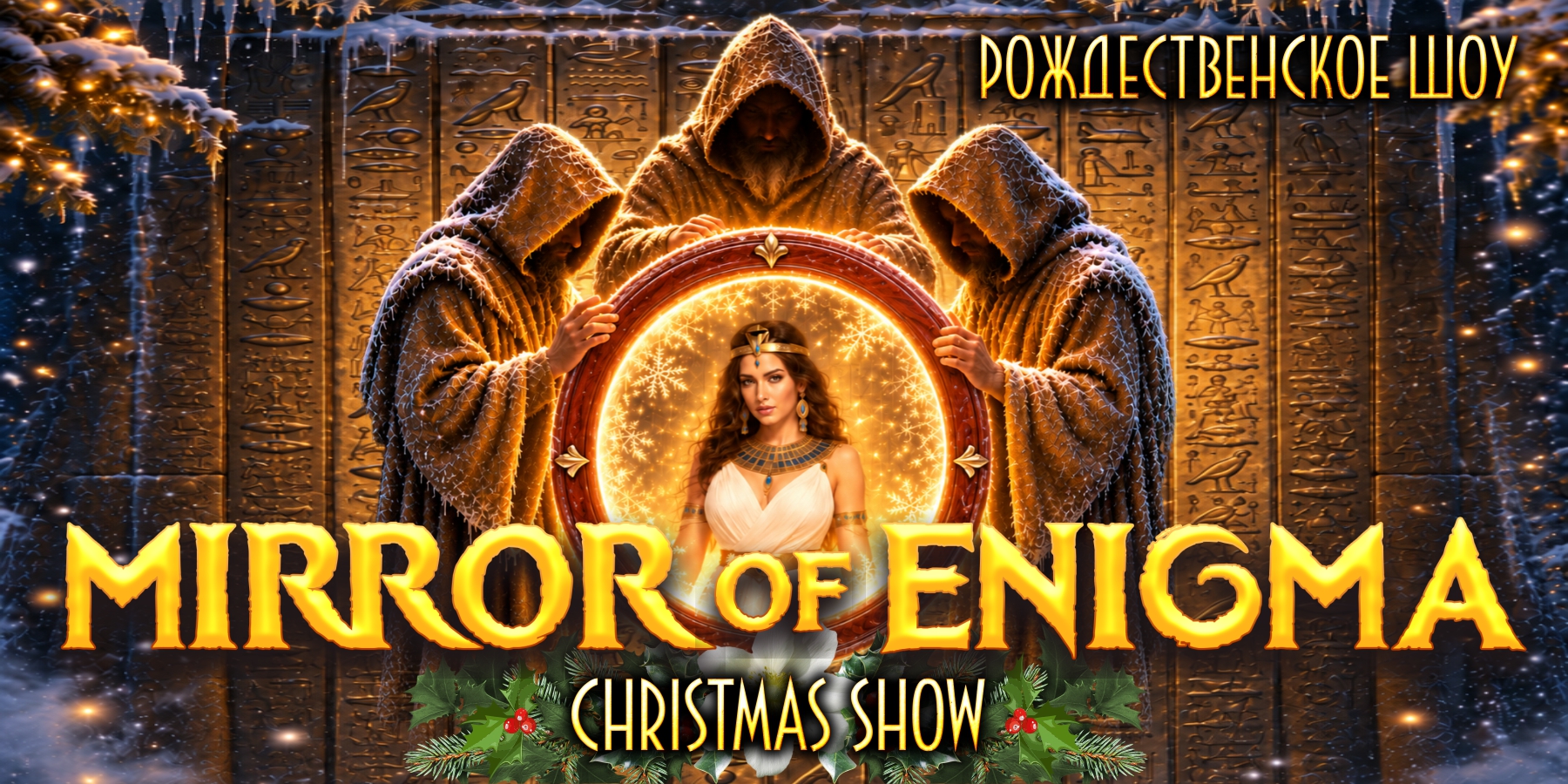 MIRROR OF ENIGMA САД НАСЛАЖДЕНИЙ РОЖДЕСТВЕНСКОЕ ШОУ. Светлогорск